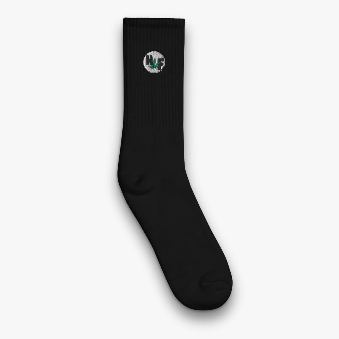 HIGH AND FLY EMBROIDERED LOGO SOCKS